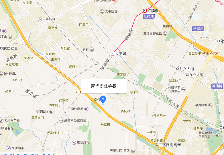  成都市育華職業(yè)學校地址在哪里