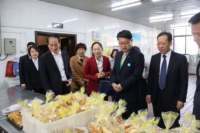 韓國楊州市副市長一行來山東藍海職業(yè)學校參觀交流