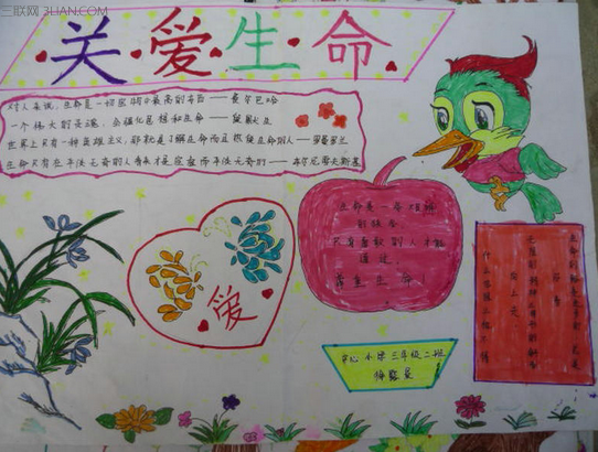 小學(xué)生關(guān)注消防珍愛生命手抄報(bào)圖片  大學(xué)高考網(wǎng)